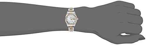 Armitron Women's Day/Date Crystal Accented Dial Metal Bracelet Watch, 75/2475