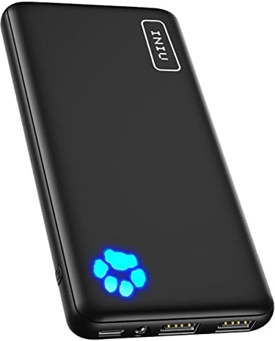 Portable Charger, Slimmest 10000mAh 5V/3A Power Bank