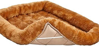 Pet Crate Bed Cinnamon Fur for Pets