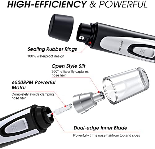 Ear and Nose Hair Trimmer Clipper