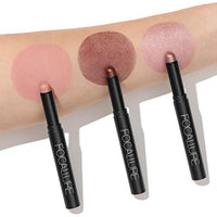 3PCS Cream Eyeshadow Stick Sets,Matte and Shimmer Eye Brightene