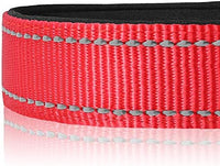 Reflective Dog Collar,Soft Neoprene Padded Breathable Nylon Pet Collar