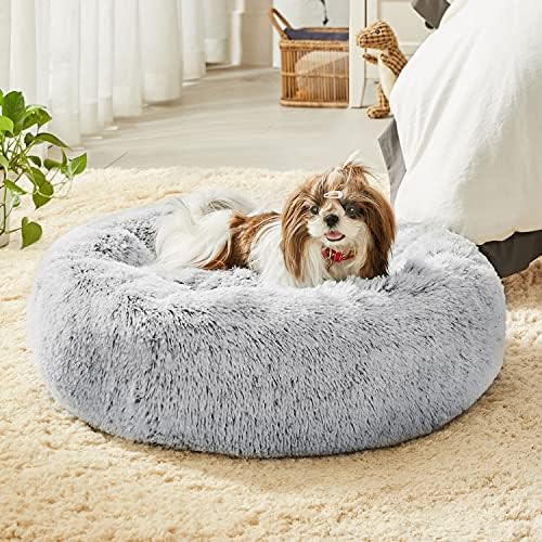 Home Faux Fur Original Calming Dog & Cat Bed