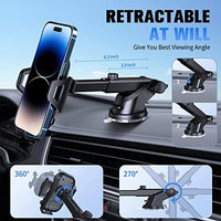 Car Phone Holder Mount 3 in 1(Black)