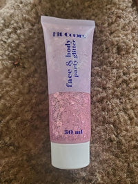 Pink Body Glitter Gel,Singer Concerts Pink Face Glitter Makeup,Holographic Long Lasting Chunky Sequins Glitters for Eye Lip Hair Nails,Festival Rave Accessories,03 Pink Glitter 52g