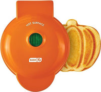 Mini Maker for Individual Waffles, Hash Browns, Keto Chaffles with Easy to Clean, Non-Stick Surfaces